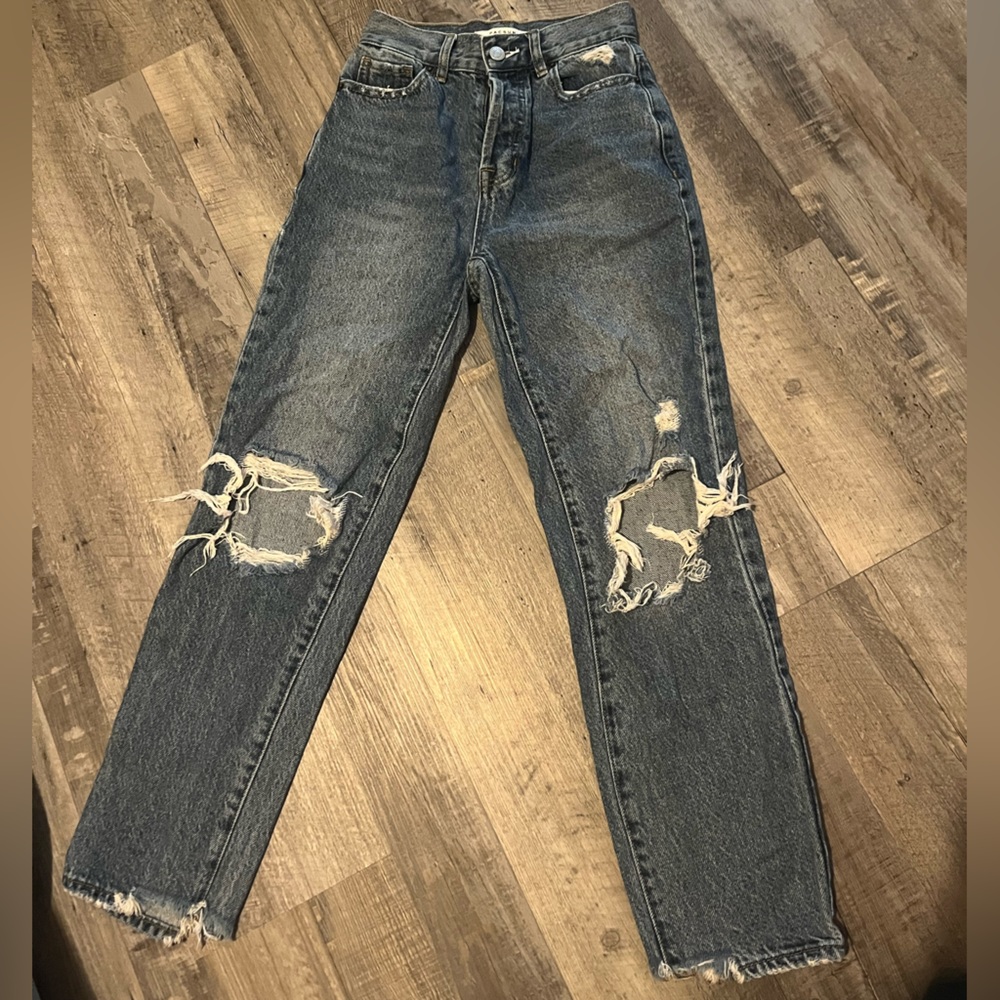 Pacsun high rise straight leg jeans